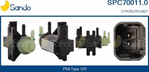 Sando SPC70011.0 - Convertitore pressione, Controllo gas scarico autozon.pro