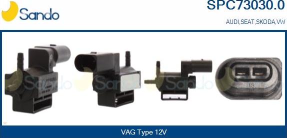 Sando SPC73030.0 - Convertitore pressione, Controllo gas scarico autozon.pro