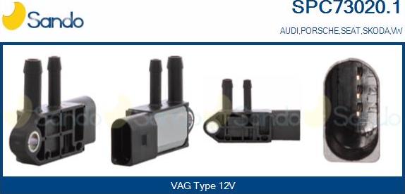 Sando SPC73020.1 - Convertitore pressione, Controllo gas scarico autozon.pro