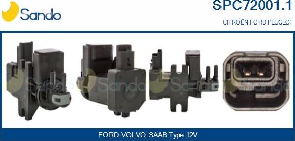 Sando SPC72001.1 - Convertitore pressione, Controllo gas scarico autozon.pro