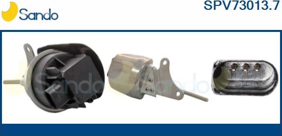 Sando SPV73013.7 - Valvola wastegate autozon.pro