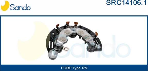 Sando SRC14106.1 - Raddrizzatore, Alternatore autozon.pro