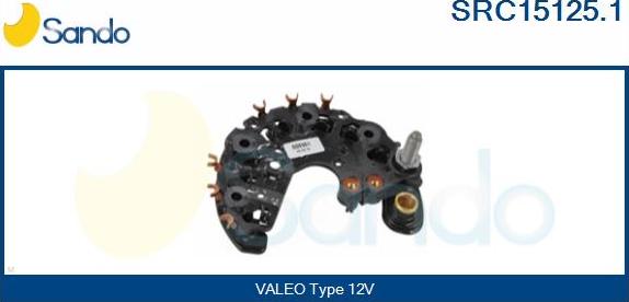 Sando SRC15125.1 - Raddrizzatore, Alternatore autozon.pro