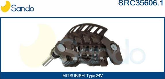 Sando SRC35606.1 - Raddrizzatore, Alternatore autozon.pro