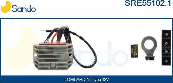 Sando SRE55102.1 - Regolatore alternatore autozon.pro