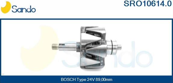 Sando SRO10614.0 - Rotore, Alternatore autozon.pro