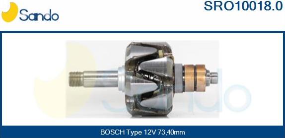 Sando SRO10018.0 - Rotore, Alternatore autozon.pro