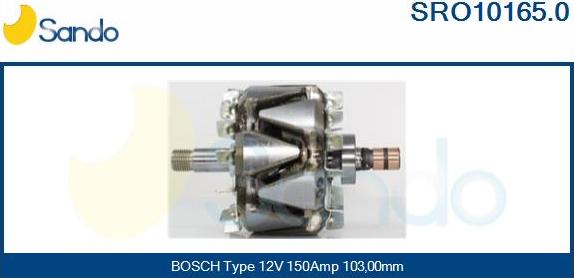 Sando SRO10165.0 - Rotore, Alternatore autozon.pro