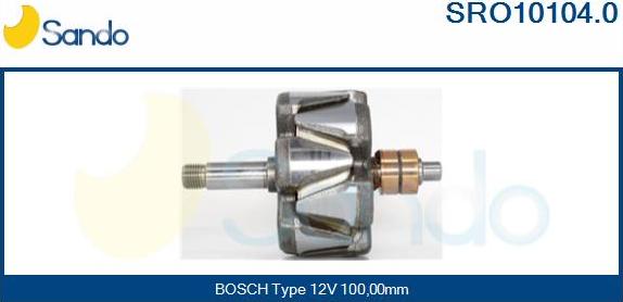 Sando SRO10104.0 - Rotore, Alternatore autozon.pro