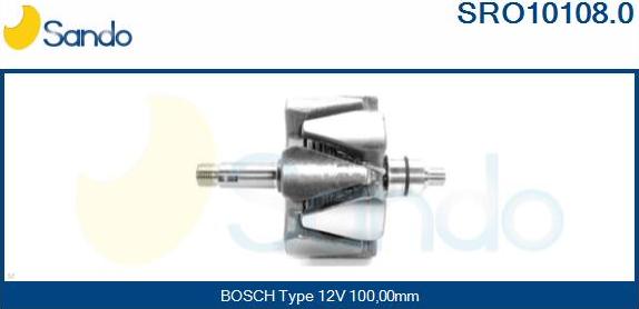 Sando SRO10108.0 - Rotore, Alternatore autozon.pro