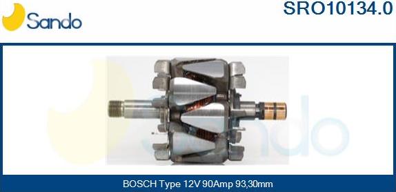 Sando SRO10134.0 - Rotore, Alternatore autozon.pro