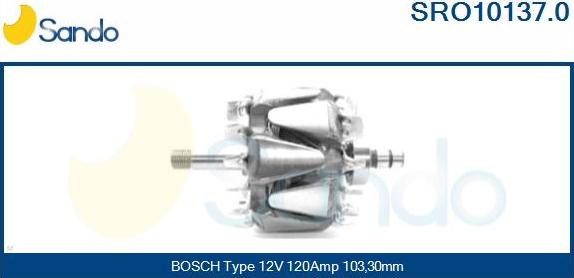 Sando SRO10137.0 - Rotore, Alternatore autozon.pro