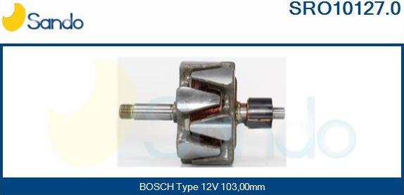 Sando SRO10127.0 - Rotore, Alternatore autozon.pro