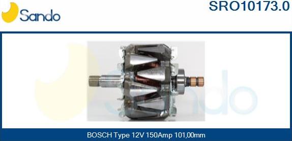 Sando SRO10173.0 - Rotore, Alternatore autozon.pro