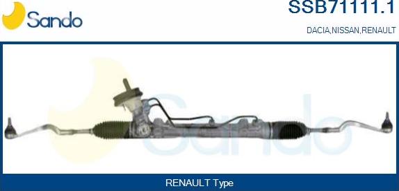 Sando SSB71111.1 - Scatola guida autozon.pro