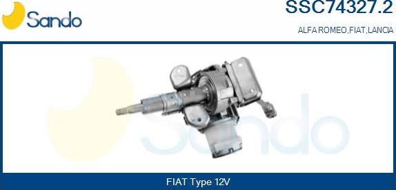 Sando SSC74327.2 - Piantone sterzo autozon.pro