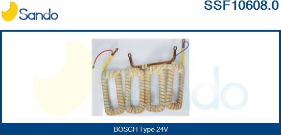 Sando SSF10608.0 - Avvolgimento d'eccitazione Motorino avviamento autozon.pro