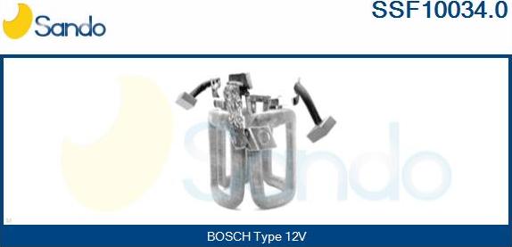 Sando SSF10034.0 - Avvolgimento d'eccitazione Motorino avviamento autozon.pro