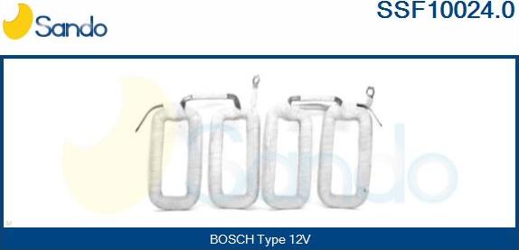 Sando SSF10024.0 - Avvolgimento d'eccitazione Motorino avviamento autozon.pro