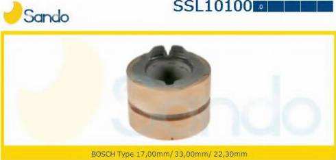 Sando SSL10100.0 - Anello collettore, alternatore autozon.pro