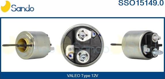 Sando SSO15149.0 - Elettromagnete, Motore d'avviamento autozon.pro