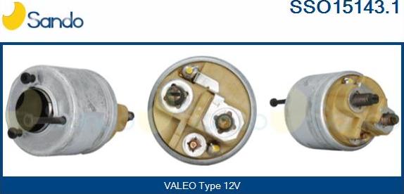 Sando SSO15143.1 - Elettromagnete, Motore d'avviamento autozon.pro