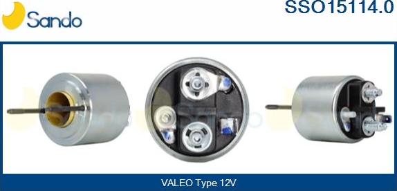 Sando SSO15114.0 - Elettromagnete, Motore d'avviamento autozon.pro