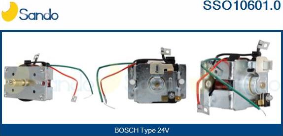 Sando SSO10601.0 - Elettromagnete, Motore d'avviamento autozon.pro