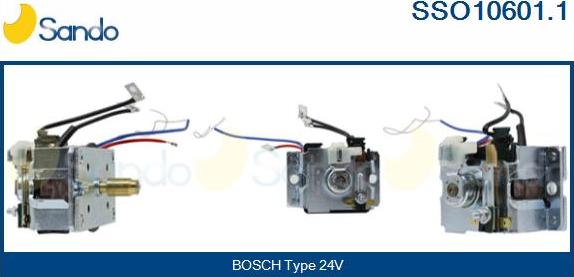 Sando SSO10601.1 - Elettromagnete, Motore d'avviamento autozon.pro