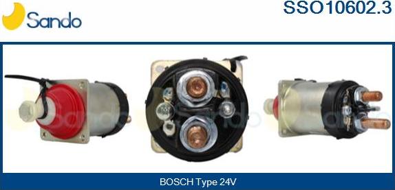 Sando SSO10602.3 - Elettromagnete, Motore d'avviamento autozon.pro