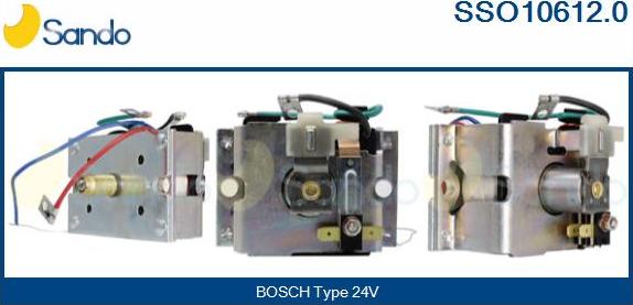 Sando SSO10612.0 - Elettromagnete, Motore d'avviamento autozon.pro