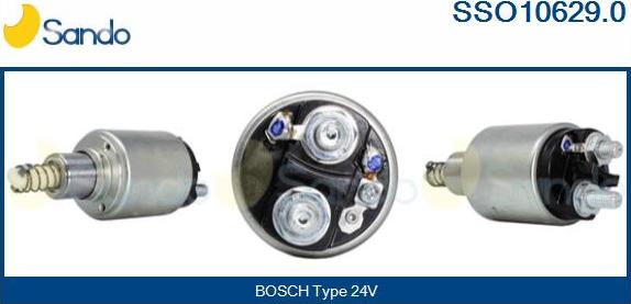 Sando SSO10629.0 - Elettromagnete, Motore d'avviamento autozon.pro