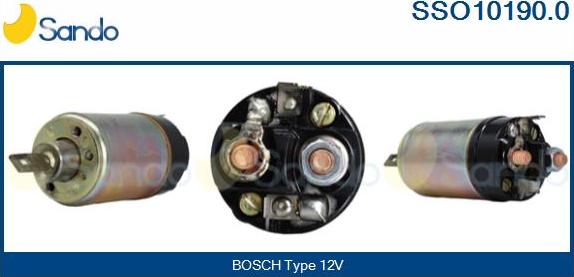 Sando SSO10190.0 - Elettromagnete, Motore d'avviamento autozon.pro