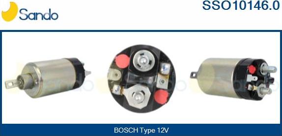 Sando SSO10146.0 - Elettromagnete, Motore d'avviamento autozon.pro