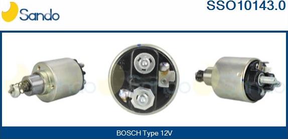 Sando SSO10143.0 - Elettromagnete, Motore d'avviamento autozon.pro