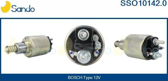 Sando SSO10142.0 - Elettromagnete, Motore d'avviamento autozon.pro