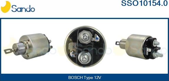 Sando SSO10154.0 - Elettromagnete, Motore d'avviamento autozon.pro