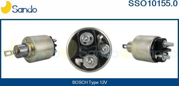 Sando SSO10155.0 - Elettromagnete, Motore d'avviamento autozon.pro