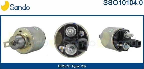 Sando SSO10104.0 - Elettromagnete, Motore d'avviamento autozon.pro