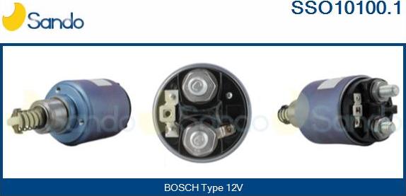 Sando SSO10100.1 - Elettromagnete, Motore d'avviamento autozon.pro