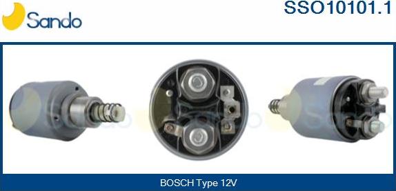 Sando SSO10101.1 - Elettromagnete, Motore d'avviamento autozon.pro