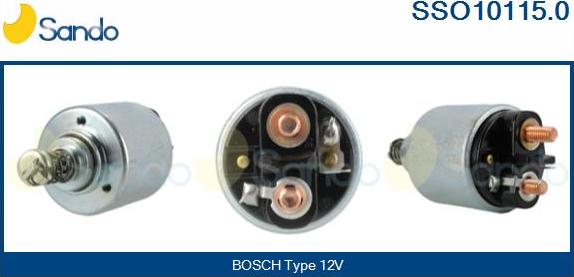 Sando SSO10115.0 - Elettromagnete, Motore d'avviamento autozon.pro