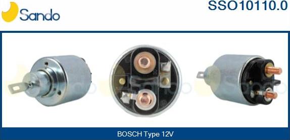 Sando SSO10110.0 - Elettromagnete, Motore d'avviamento autozon.pro