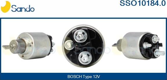 Sando SSO10184.0 - Elettromagnete, Motore d'avviamento autozon.pro