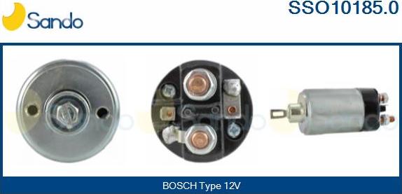 Sando SSO10185.0 - Elettromagnete, Motore d'avviamento autozon.pro