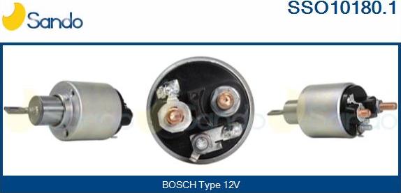 Sando SSO10180.1 - Elettromagnete, Motore d'avviamento autozon.pro