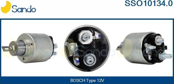 Sando SSO10134.0 - Elettromagnete, Motore d'avviamento autozon.pro