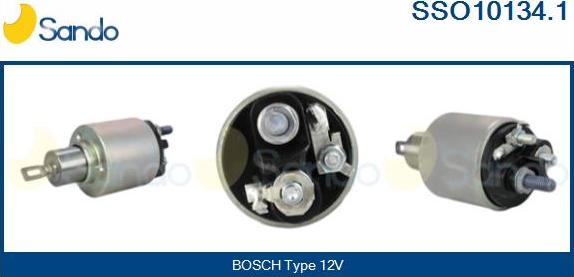 Sando SSO10134.1 - Elettromagnete, Motore d'avviamento autozon.pro