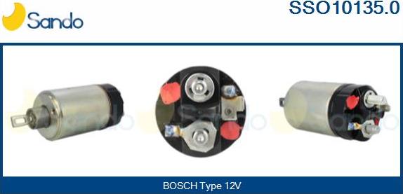 Sando SSO10135.0 - Elettromagnete, Motore d'avviamento autozon.pro