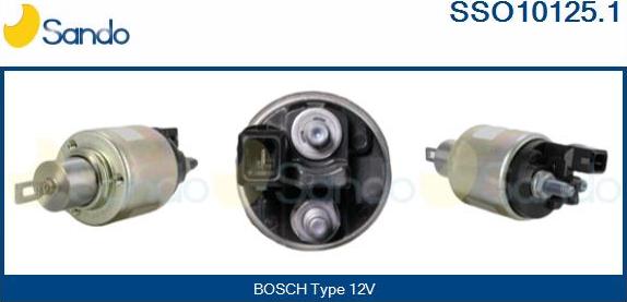 Sando SSO10125.1 - Elettromagnete, Motore d'avviamento autozon.pro